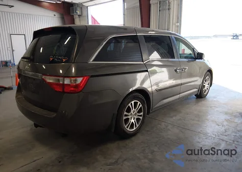 2011 Honda Odyssey Ex-L z USA, uszkodzony, nr VIN 5FNRL5H61BB038975